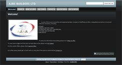 Desktop Screenshot of ajbsbuilders.co.uk