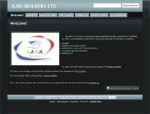 Tablet Screenshot of ajbsbuilders.co.uk